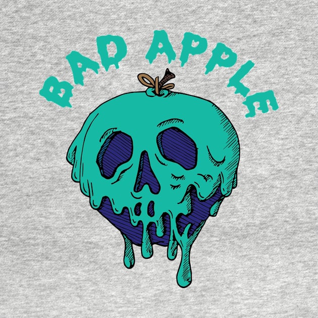 Bad Apple Teal + Blue by racoco